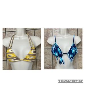 Acacia Swimwear Lot of 2 Bikini Tops